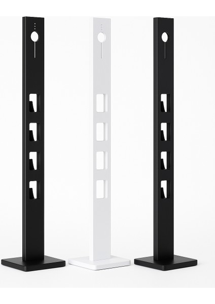 Dyson Uyumlu Dikey Süpürge Standı Siyah Renk Dyson V15 - V12 - V11 - V10 - V8 Modellere Uyumlu modelleri