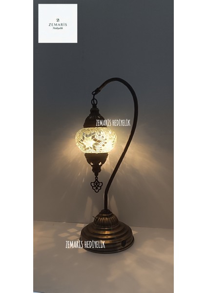 El Yapımı Şarjlı Otantik Abajur Kuğu modelleri