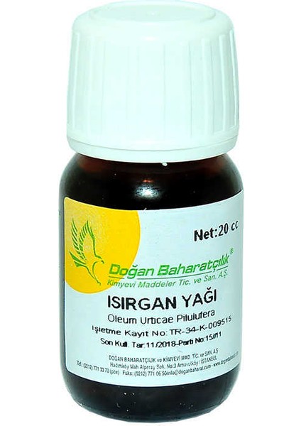 Isırgan Yağı 20 cc indirimleri