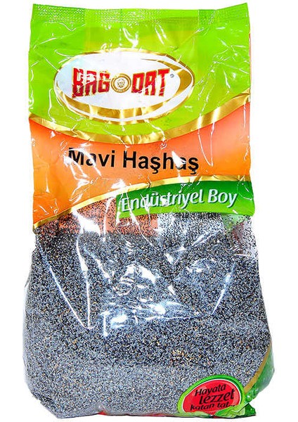 Haşhaş Tohumu Tane Doğal Mavi 1000 gr Paket