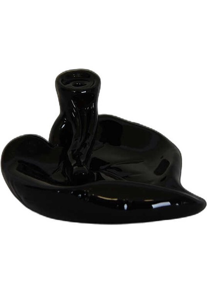 Geri Akış Buhurdanlık Tütsülük Seramik Kalp Siyah Backflow C0888 modelleri