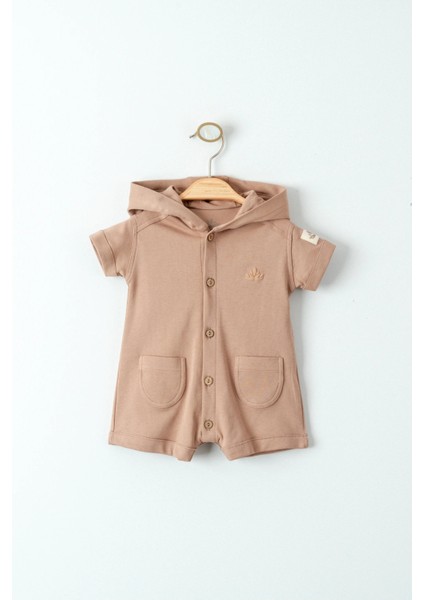 Liparis Organik Kapüşonlu Bebek Barbatöz 009