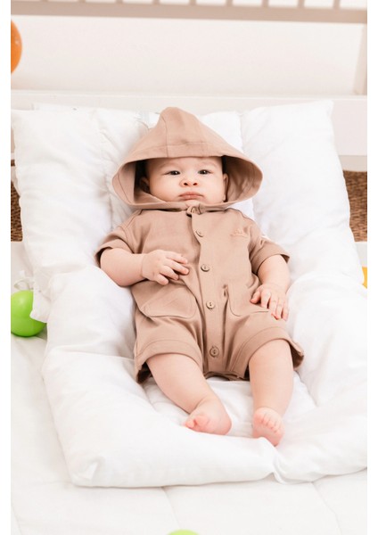 Liparis Organik Kapüşonlu Bebek Barbatöz 009 fiyatları