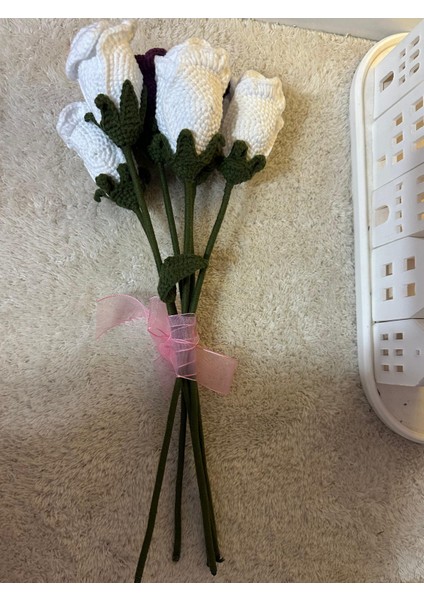 6’lı Amigurumi Çiçek Buketi fiyatları