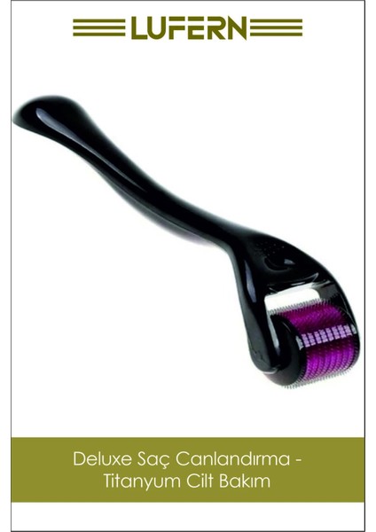 Premium Cilt Bakım ve Yüz Masaj Aleti Vücut Yenileme Titanyum Uçlu 540 Iğneli Dermaroller fiyatları