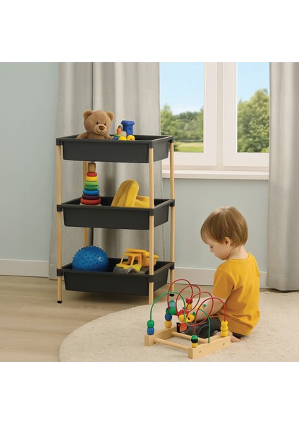 3 Katlı Patates & Soğanlık, Katlı Sebzelik, Oyuncak Sepeti, Banyo Düzenleyici Raf fiyatları