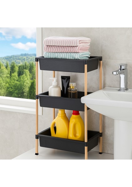 3 Katlı Patates & Soğanlık, Katlı Sebzelik, Oyuncak Sepeti, Banyo Düzenleyici Raf modelleri