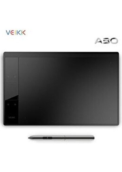 S640 ve A30 Grafik Tabletler Için 8192L Pilsiz Kalem (Veikk