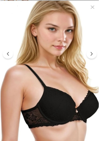 Le Jardin Kadın Brode Kaplı Balenli Push Up Destekli Sütyen