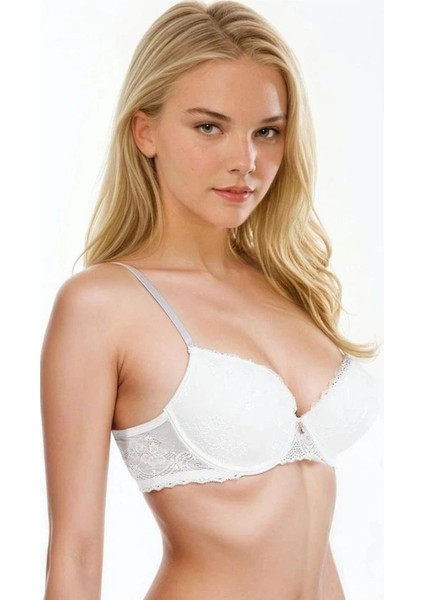 Le Jardin Kadın Brode Kaplı Balenli Push Up Destekli Sütyen fiyatları