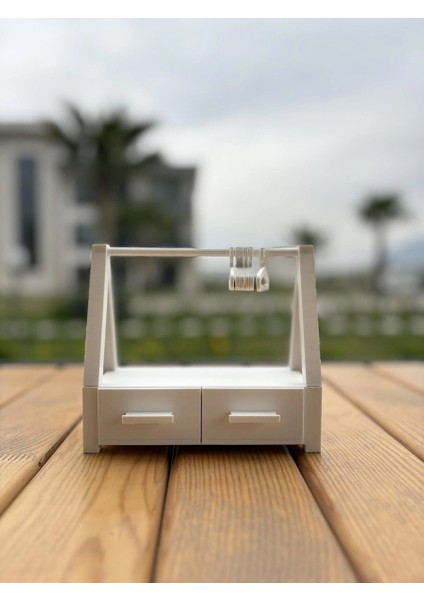 2 Çekmeceli Askılı Takı Standı/takı Düzenleyici modelleri