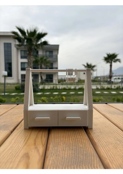 2 Çekmeceli Askılı Takı Standı/takı Düzenleyici fırsatları