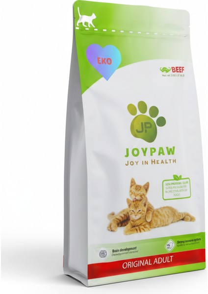 Sığır Etli Kedi Maması Kısır 15 Kg Eko