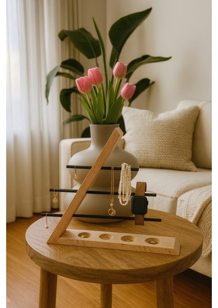 Ahşap Takı Standı