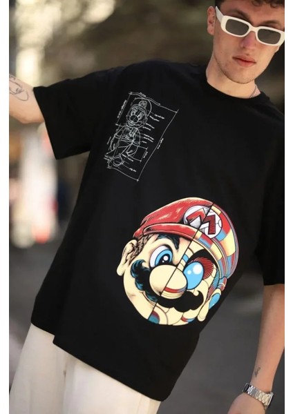 Mdb Erkek Ario Baskılı Oversize Thirt Iyah modelleri