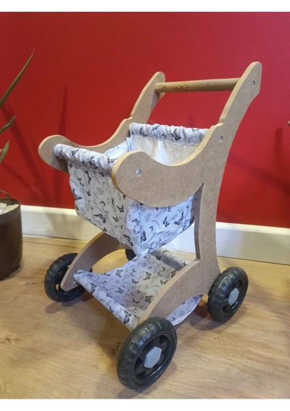 Ahşap Oyuncak Bebek Arabası Mdf fiyatları