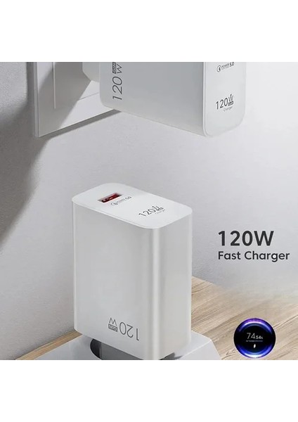 120 Watt Hızlı Çift Turbo Şarj Cihazı (5224) modelleri