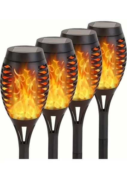 12 Ledli Alevli Solar Bahçe Aydınlatma (5224) modelleri