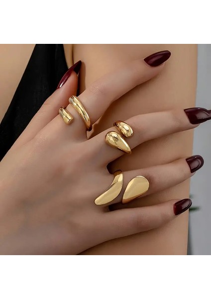 3lü Set Eklem Yüzüğü