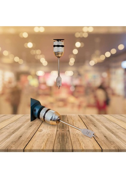 Dayanıklı Yassı Yaprak Matkap Ucu Seti 6'lı Profesyonel Tahta Ahşap Oyma Delik Delme Freze Takımı fiyatları