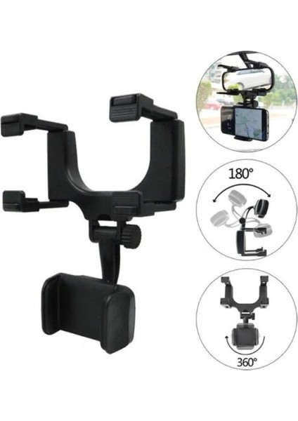 Araba Dikiz Aynasına Takılan Telefon Tutucu