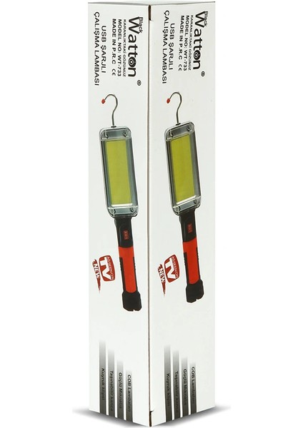 USB Şarjlı Oto Tamirci Çalışma Lambası WT-733 modelleri