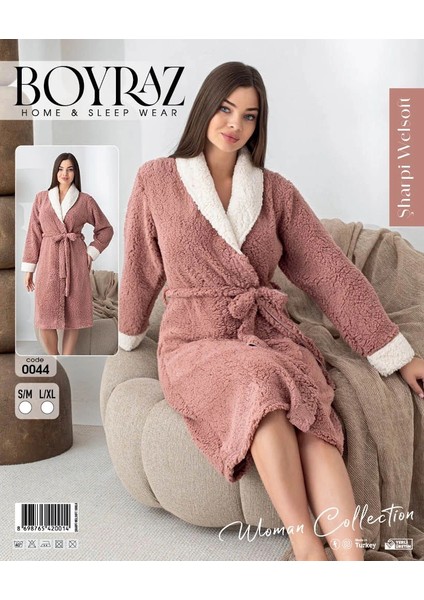 Boyraz 0044 Kadın Sharpi Welsolf Sabahlık