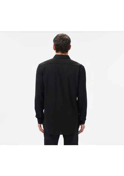Siyah Slim Fit Erkek Gömlek