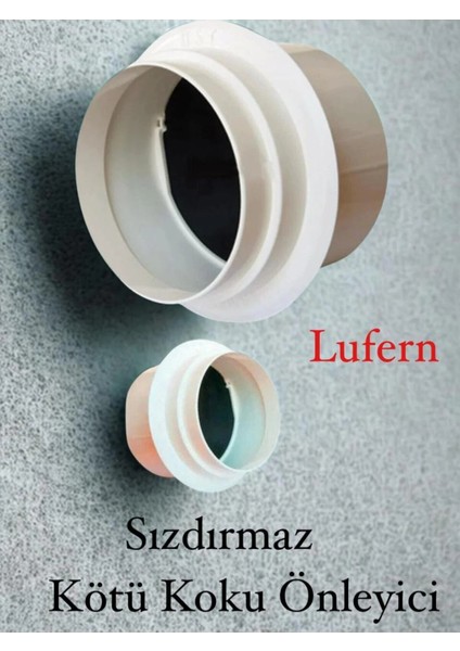 Tek Yönlü Baca Klapesi Mutfak Sızdırmaz Contalı Çekvalfi Aspiratör Davlumbaz Kötü Koku Önleyici