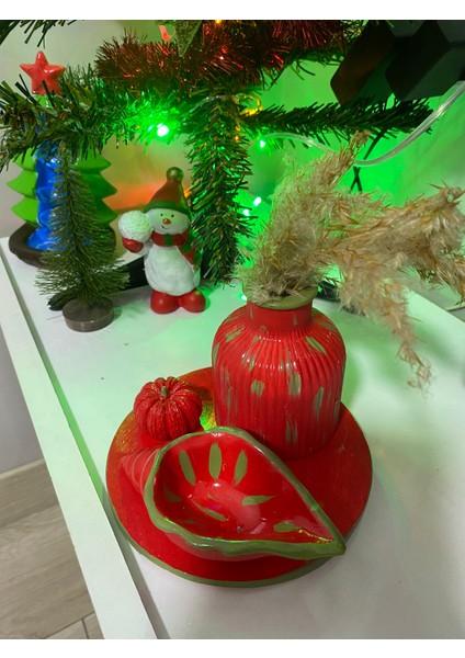 Yeni Yıl Deniz Kabuğu Vazo Set