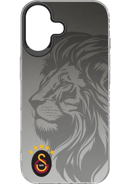 iPhone 17 Uyumlu Galatasaray 5 Yıldız Aslan Premium Lisanslı Telefon Kılıfı