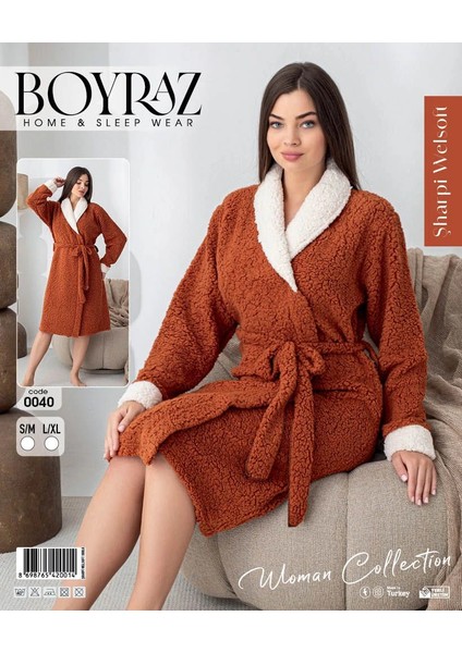 Boyraz 0040 Kadın Sharpi Welsolf Sabahlık
