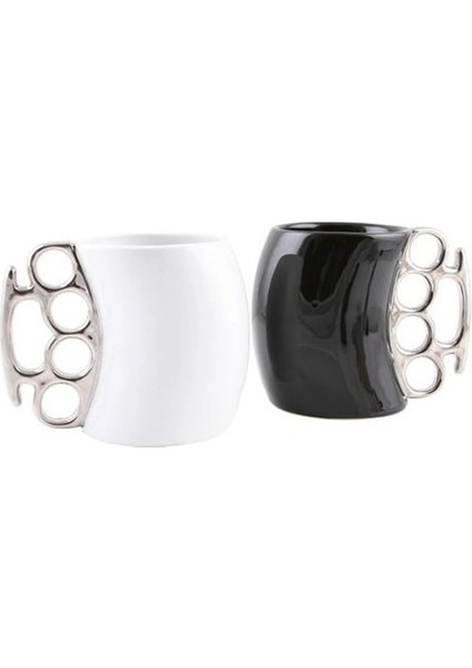 Muşta Tasarımlı Seramik Kupa ( Lisinya )