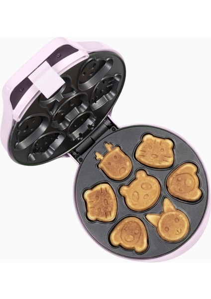Mini Hayvan Motifli Waffle Makinesi