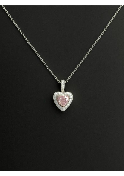 925 Ayar Gümüş Kalp Kolye Kadın fiyatları