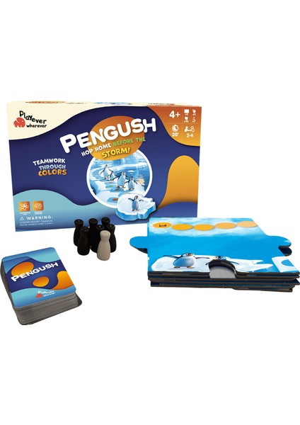 Pengush, Stratejik Düşünmeyi Geliştiren Takım Oyunu (4-7 Yaş)