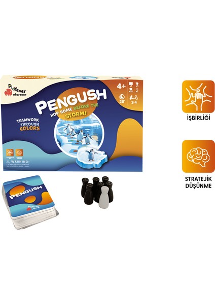 Pengush, Stratejik Düşünmeyi Geliştiren Takım Oyunu (4-7 Yaş) modelleri