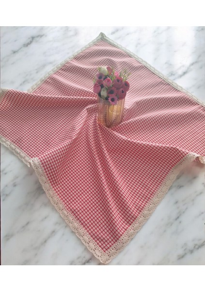 Organik Yumuşak Keten %100 Pamuk Nostalji Güpür Kolay Ütüleme Masa Örtüsü fiyatları