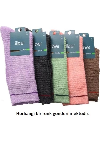 Jiber 6955 Bayan Bambu Ters Havlu Soket