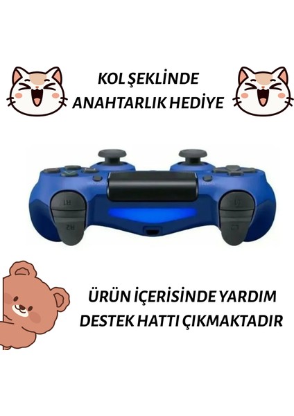 Deluxe Ps4 ve Pc Uyumlu Bluetooth Gamepad – Kablosuz Oyun Kolu & Joystick fırsatları