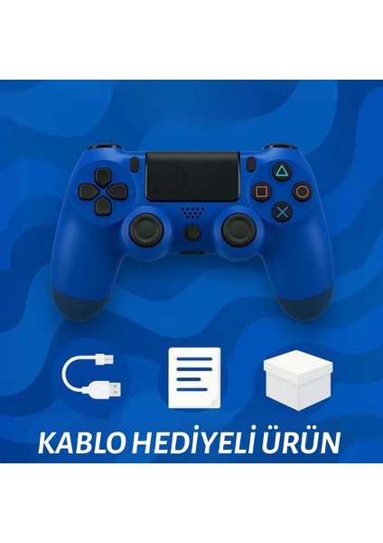 Deluxe Ps4 ve Pc Uyumlu Bluetooth Gamepad – Kablosuz Oyun Kolu & Joystick