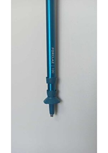 Forclaz Teleskopik Baton Mavi Alüminyum 200 g Hobi Amaçlı Kullanım İçin Ergonomik