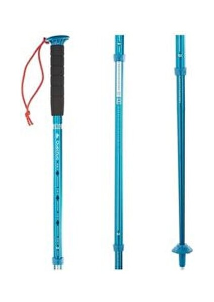 Forclaz Teleskopik Baton Mavi Alüminyum 200 g Hobi Amaçlı Kullanım İçin Ergonomik