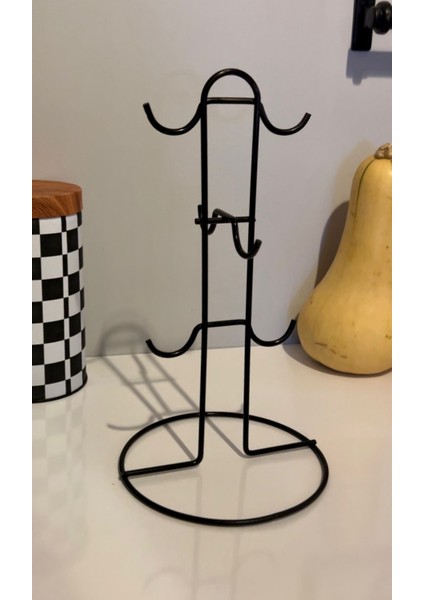 6'lı Fincan Askısı- Kahve Fincan Askı-Fincan Askılığı -Kupa Askısı-Fincanlık Dolap Içi Düzenleyici modelleri