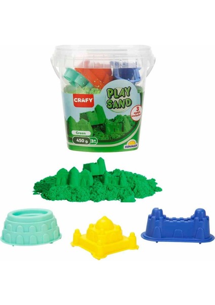 Oyun Kumu Seti Yeşil 450 G