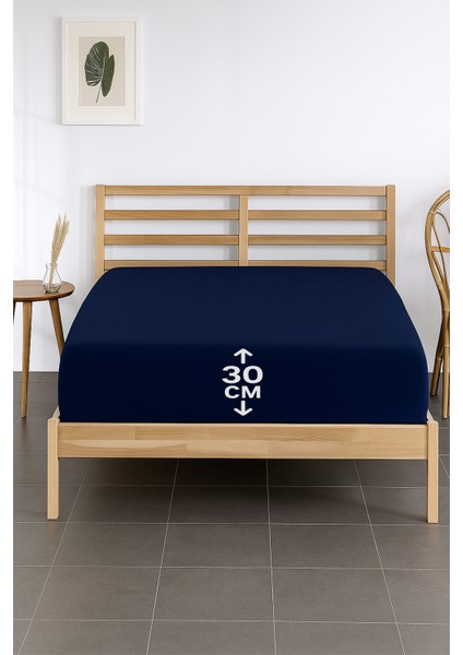 %100 Pamuklu Tek Ki̇şi̇li̇k Premi̇um Penye Çarşaf-Siyah fiyatları