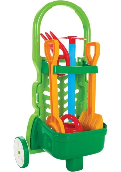 07 619 Arabalı Bahçe Seti