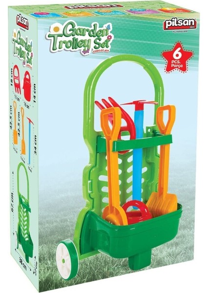 07 619 Arabalı Bahçe Seti indirimleri