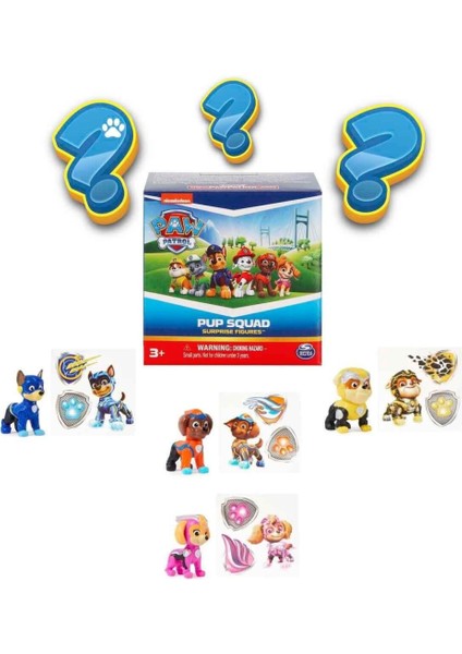 Süper Film Pup Squad Figürleri Sürpriz Paket 36