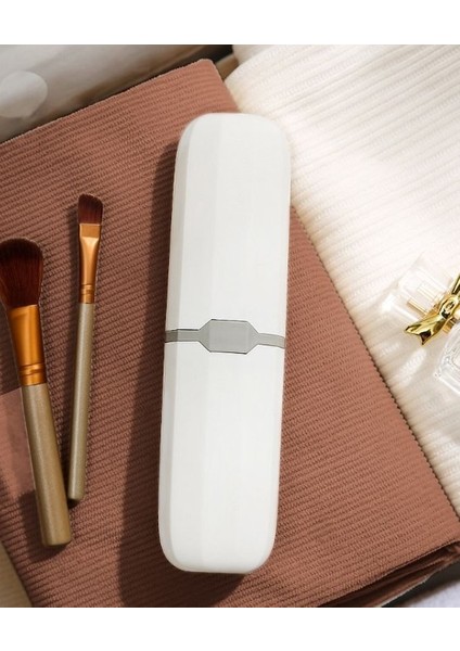 Seyahat Tipi Diş Fırçası ve Makyaj Fırça Kabı 2 Renk modelleri